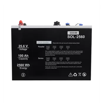 SOLİNVED 25.6 V 100AH LIFEPO4 AKÜ