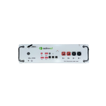SOLİNVED  5.1 KWH LifePO4 Akü