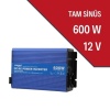 600W-12V TAM SİNÜS İNVERTER