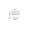 VAG FREN BALATASI ARKA PASSAT B7 10 SHARAN 10 TIGUAN 07 / A6 01 Q3 11 / ALHAMBRA 10 440602466R FREN