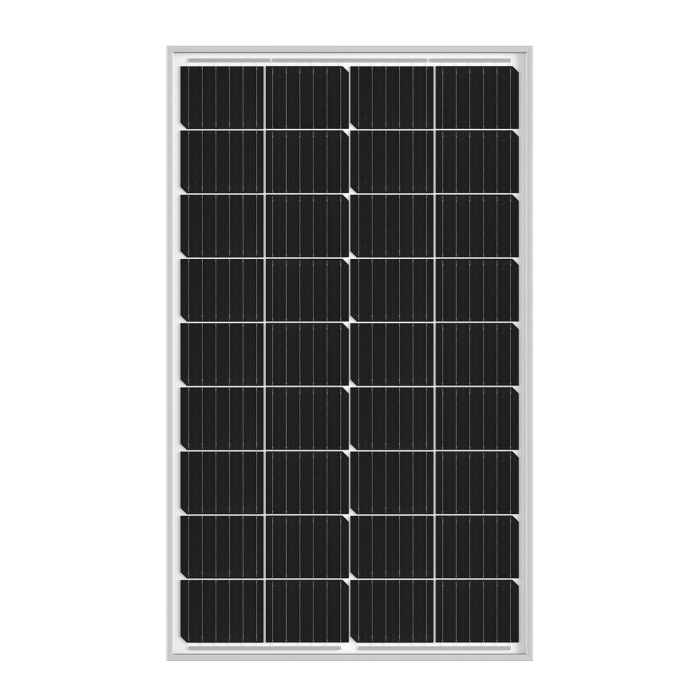 TommaTech 75 w Watt 36PM M6 Half Cut Multibusbar Güneş Paneli Solar Panel Monokristal