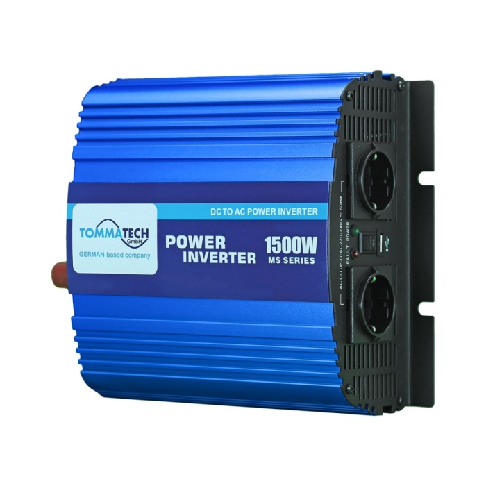 TommaTech MS-1500W 12V Modifiye Sinüs İnverter 1500 W Watt Çevirici İnvertör