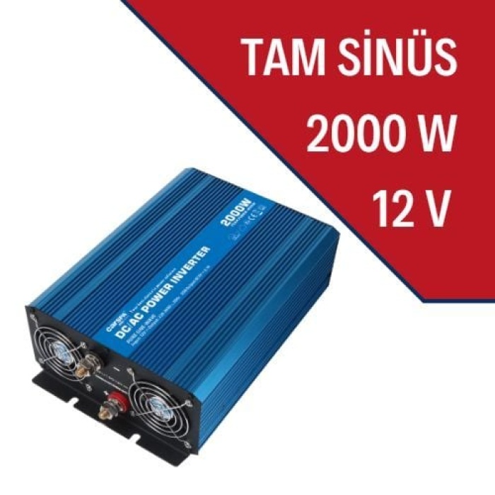 2000W-12V TAM SİNÜS İNVERTER