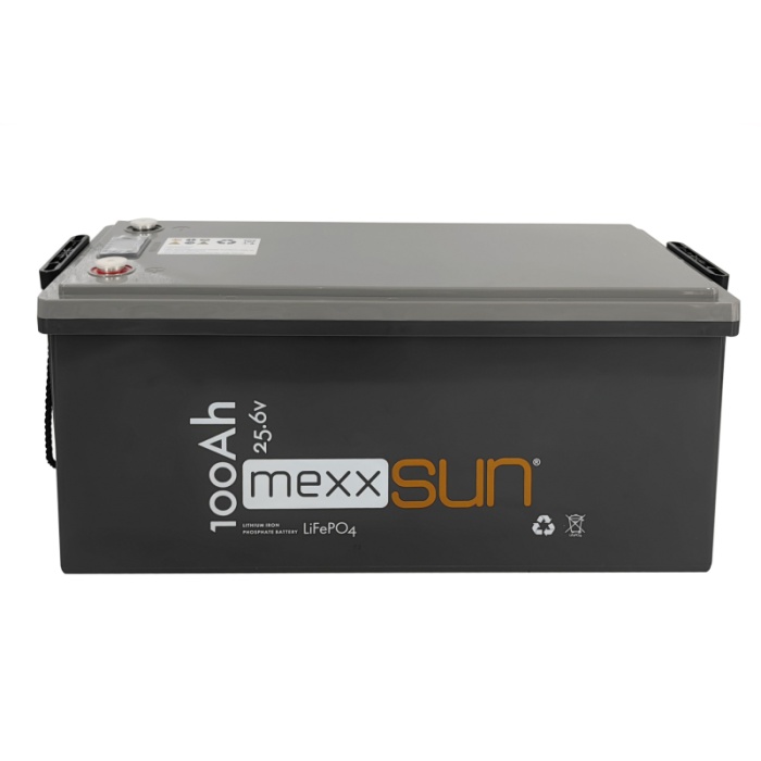 MEXXSUN Lityum Akü 25,6V 100Ah (LiFePo4) 2560Wh