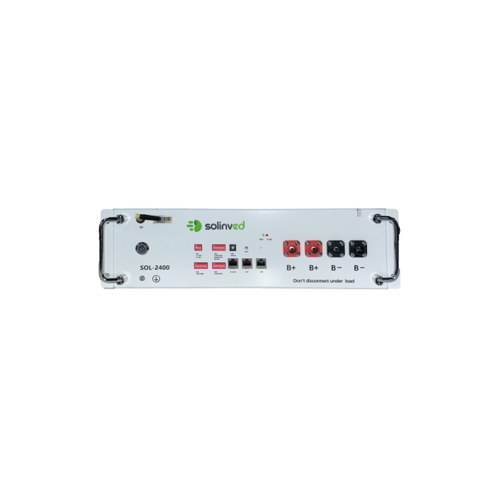 SOLİNVED  51,2 V 50AH RACK Lityum Akü