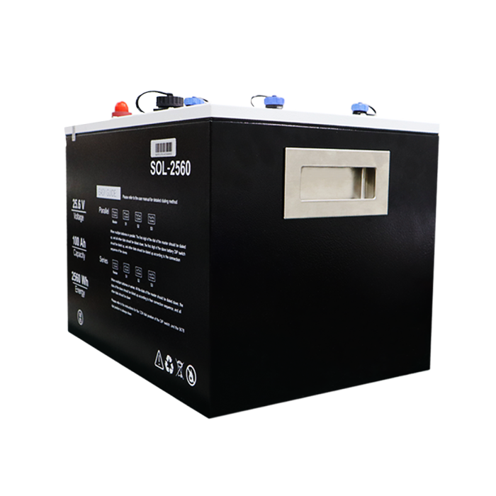 SOLİNVED 25.6 V 100AH LIFEPO4 AKÜ