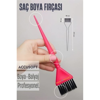  Dar Uçlu Saç Boya Fırçası Balyaj Fırçası Professional