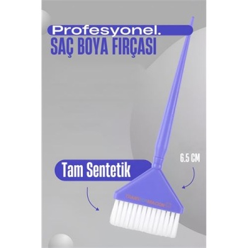  Geniş Uçlu Saç Boya Fırçası Balyaj Fırçası Professional
