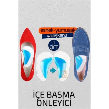   Ayak Boşluğu İçe Basma Önleyici Esnek Yumuşak Ayak Rahatlatıcı