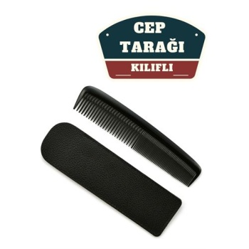  Rodeo Kılıflı Karbon Cep Tarağı
