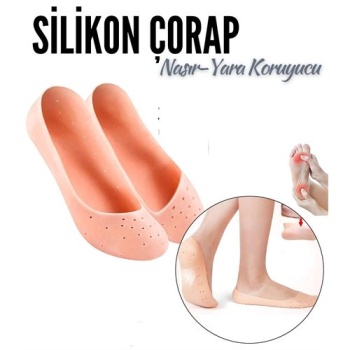 Nasır Yara Koruyucu Silikon Koruyucu Çorap