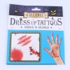 Halloween Geçici Dövme Kesik Örümcekli El Modeli