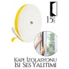 Kapı Ses Isı Yalıtım Sünger Bant 15 METRE