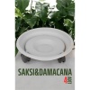  Tekerlekli Saksı Altığı 4 ADET 37 CM BEYAZ