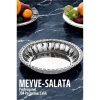  Meyve Tabağı Salata Tabağı Çok Amaçlı Çukur Tabak Paslanmaz Çelik