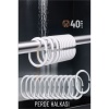  Banyo Perde Halkaları 40 ADET