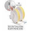 D Tip Kapı Pencere Ses Isı Yalıtım Bandı EPDM Kauçuk 39 Metre