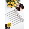  Saç Klipsi Metal Toka 100 Adet Absolute Design