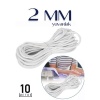 Bel Paça Giysi Lastiği 2 mm 10 Mt