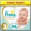 Prima Premium Care Fırsat Paketi 3 Beden 96 Adet