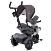 Babyhope 125A Yupi Triycle 3 Tekerli Kontrollü Bisiklet (Pedli) Gri