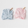 Andywawa AC25648 Cuddly Bunny Bear 2Li Şapka Pink Blue