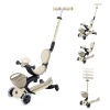 Globber Go Up Baby 360 Işıklı Scooter Koyu Bej
