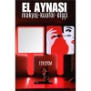  El Aynası Makyaj Aynası Kuaför Dişçi Güzellik Merkezi Aynası KIRMIZI