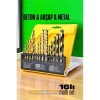 Modacar Matkap Ucu Seti- Beton Metal Ahşap Matkap Ucu Drill Bits Set 16 lı SET