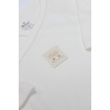 Bistyle Organic Modal Flying Balloons Kruvaze Uzun Kol Body BS17121 Ekru