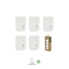 Bistyle 5li Penye Soket Kutulu Basic Çorap 10131 Ekru