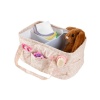 BabyJem Katlamalı Anne  Bebek Organizer 795 Somon Çiçek