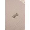 Bistyle Organik Müslin 80x90 Fistolu Battaniye 70112 Bej