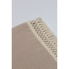Bistyle Organik Müslin 80x90 Fistolu Battaniye 70112 Bej