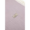Bistyle Organik Müslin 80x90 Fistolu Battaniye 70112 Antrasit