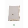 Bistyle Organik Müslin 80x90 Fistolu Battaniye 70112 Taş