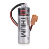 ER17500V 3.6V A Size Lithium Pil - Kahverengi Soket