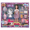 Oydaş Cindy Doll Lavabo  Temizlik Set Bebek 2452