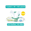 Prima Aqua Pure Islak Havlu Mendil 9Lu 432 Yaprak