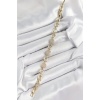 Xuping Pirinç Kalp ve Daire Model Gold Renk Kadın Bileklik - TJ-BB7480