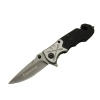 Browning 8-10 Siyah Kurtarma / Kamp Çakı 16,5cm - Yarı Otomatik, Cam Kırma ve İp Kesme Aparatlı, Ok Figürlü Sap