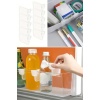 BUFFER® 10luŞeffaf Buzdolabı Yan Kapı Düzenleyici Buzdolabı Dolap İçi Bölümleyici Aparatlar