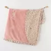 Andywawa AC26241 Little Leopard Battaniye 90x85 Pink