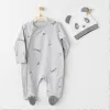 Andywawa AC26023 Keep Smiling Tulum Takım Grey