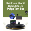 Mobilde Konsol Deneyimi – 5in1 Bluetooth Oyun Seti (iOS ve Android Uyumlu)