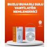 Mini USB Klima Fan | 3 Kademeli Spreyli Hava Soğutucu, Taşınabilir