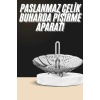 Buharda Pişirme Haşlama Aparatı Açılır Kapanır Paslanmaz Çelik Sebze Haşlama