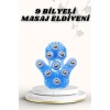 9 Bilyeli Masaj Eldiveni Giyilebilir Plastik Vücut Sıkılaştırıcı