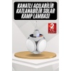 Kamp Lambası Güneş Enerjili Solar 5 Kanatlı Katlanır Lamba Karavan