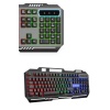 RGB Işıklı Gaming Oyuncu Klavye Q Klavye Mouse Hediyeli